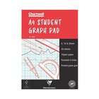Chartwell 2/10/20mm Graph Pad A4 50 Leaf J34B - J34B