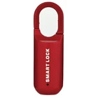 Smart Fingerprint Padlock Biometric Red for Luggage Keyless Lock Anti-Theft Lock