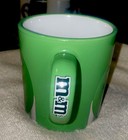 M&M's Green Girl Coffee Mug Cup 2016 Mars Candy Ceramic Large 16oz  — photo 2