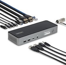 StarTech USB-C Triple Monitor Dock DK30C2DPEPRUE - RRP £241 - Docking Station