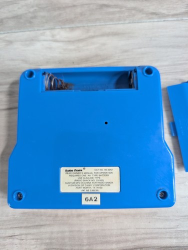 Retro Tandy Turbo Raceway gioco arcade portatile in scatola originale testato funzionante - Foto 10 di 12