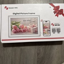 15.6-Inch Digital Smart Picture Frame with WiFi, HD IPS Screen, 64GB Storage
