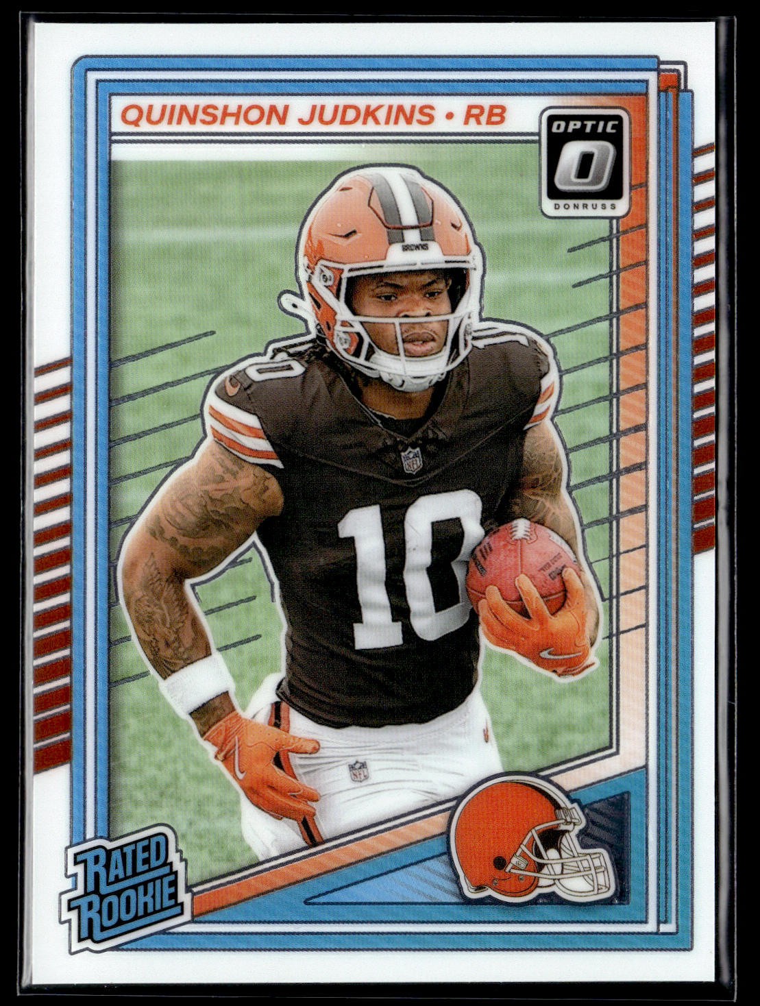 2025 Optic Base Rated Rookie Quinshon Judkins #252 Cleveland Browns