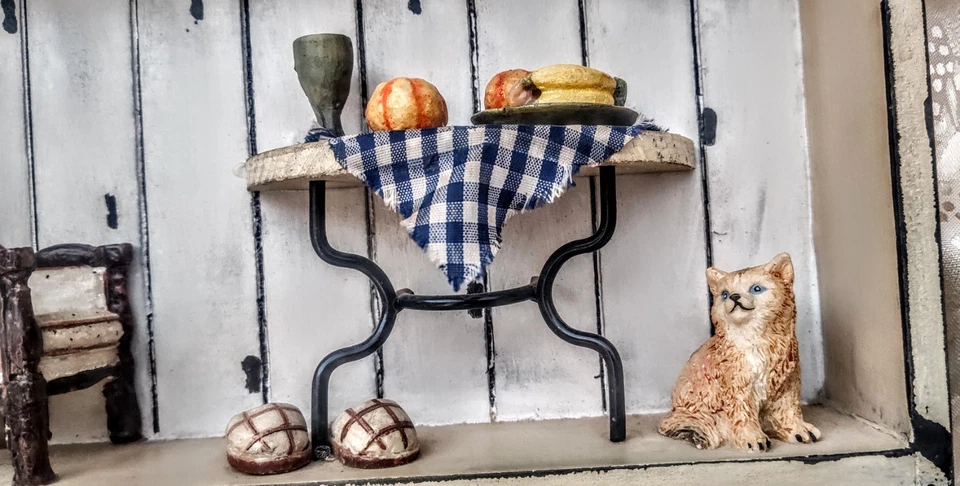 ВИНТАЖНЫЙ CAT ПАЛЬТО КРЮК - МАЛЕНЬКИЙ 3D ДЕРЕВА - СВИТЕРА ПЕРЧАТКИ ШАРФЫ КЛЮЧИ - Изображение 4 из 4