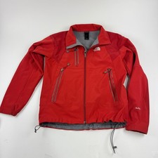The North Face Apex Softshell Jacket Men's Medium Red Fleece Lined
