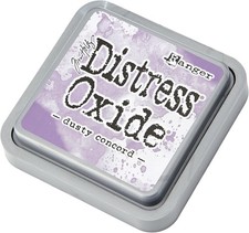 Tim Holtz Ranger Distress Oxide Ink Pad  Dusty Concord  3 x 3 Non-Toxic
