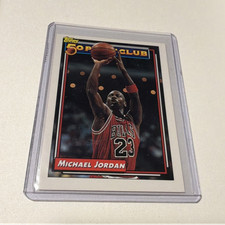 Topps 50 Point Club Michael Jordan #205 Chicago Bulls NBA Basketball Card