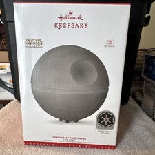 New 2016 Hallmark Keepsake Star Wars * Death Star * Tree Topper  Nib