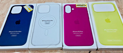 clearance official apple iphone case clear silicone magsafe 12 to 17  sealed
