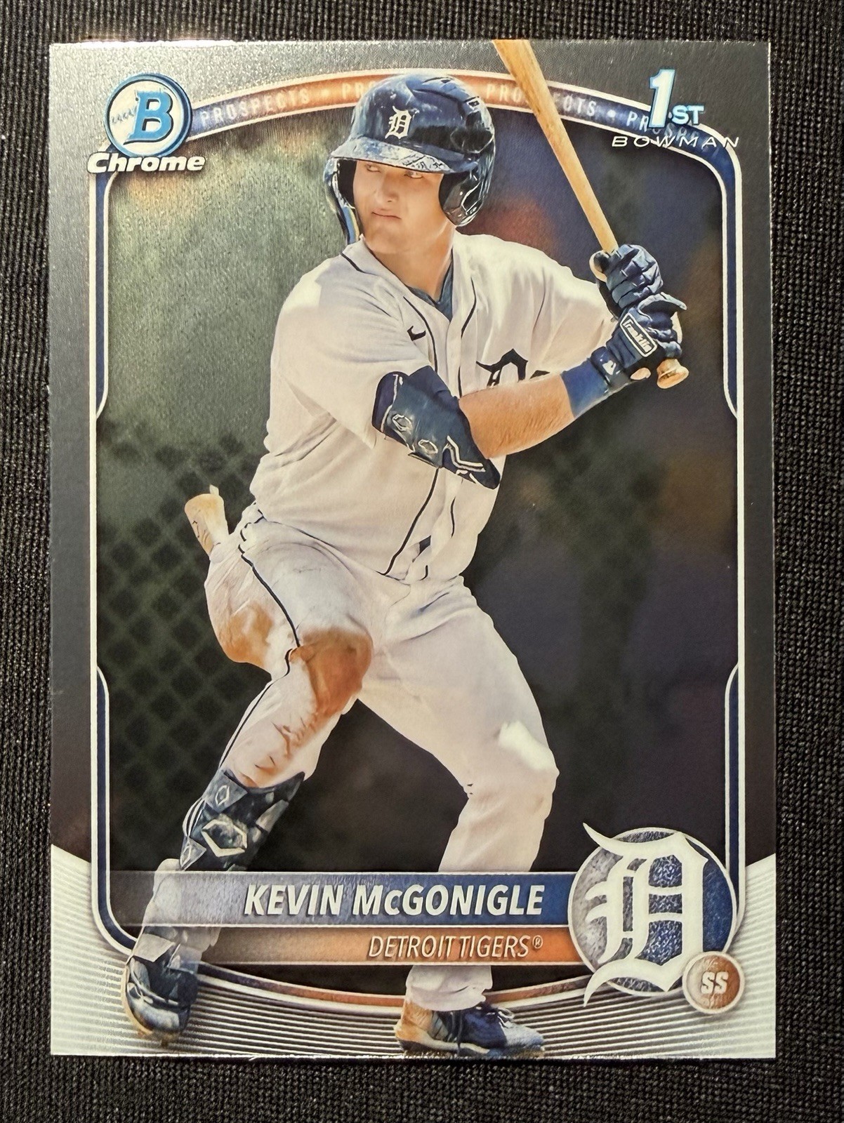 2025 Bowman - Chrome Prospects Kevin McGonigle #BCP-79 Bowman 1st Tigers
