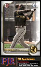 Zayed Salinas 2022 Bowman #BP-122 San Diego Padres Prospects