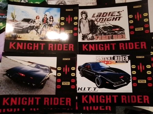 Knight Rider Dark Knight ED. 16 Glossy Unofficial 7x5ins Lobby Cards. New. - Image 3 of 4