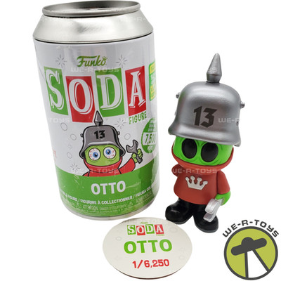 Funko Soda Otto Red Shirt Fantastik Plastik Collectible Figurine 2022 Funko USED