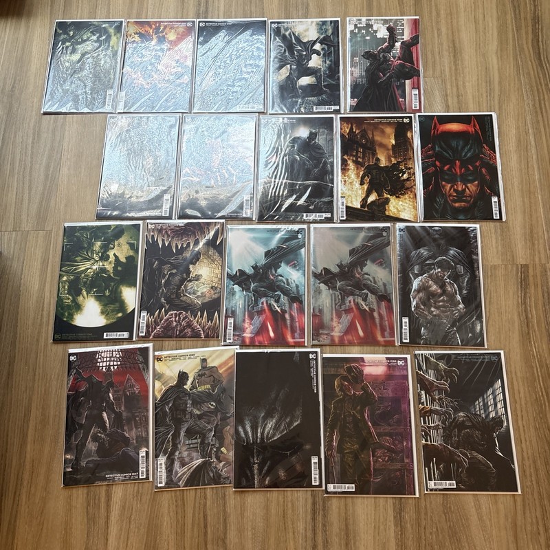 Batman Detective Comics #1023-1060 Lee Bermejo Variants Lot of 20 NM