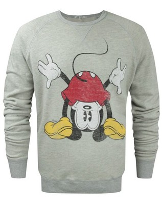 Junk Food Clothing Mickey Mouse Männer Mittel Sweatshirt