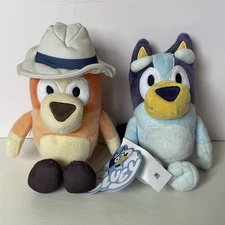Bluey & Bingo 7” Mini Plush Bundle Set Of 2 Stuffed Animal Toys Stocking Stuffer