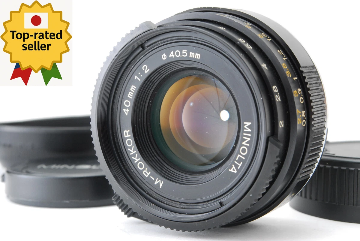 Minolta M Rokkor 40mm F2 for sale - eBay