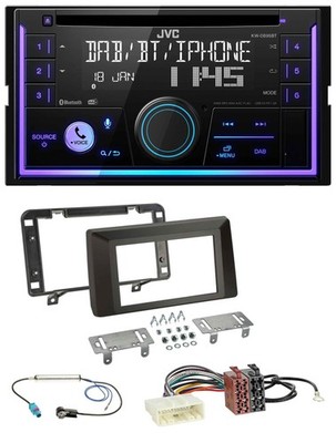 JVC MP3 USB 2DIN DAB Bluetooth CD Autoradio für Dacia Duster (ab 2021)