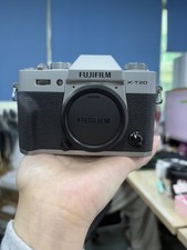 For Fujifilm X-T20 Silver 24.3MP Mirrorless Digital Camera Body Only Work Well