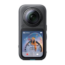 Insta360 X6 360 8K Action Camera - Standard Bundle - Midnight Black