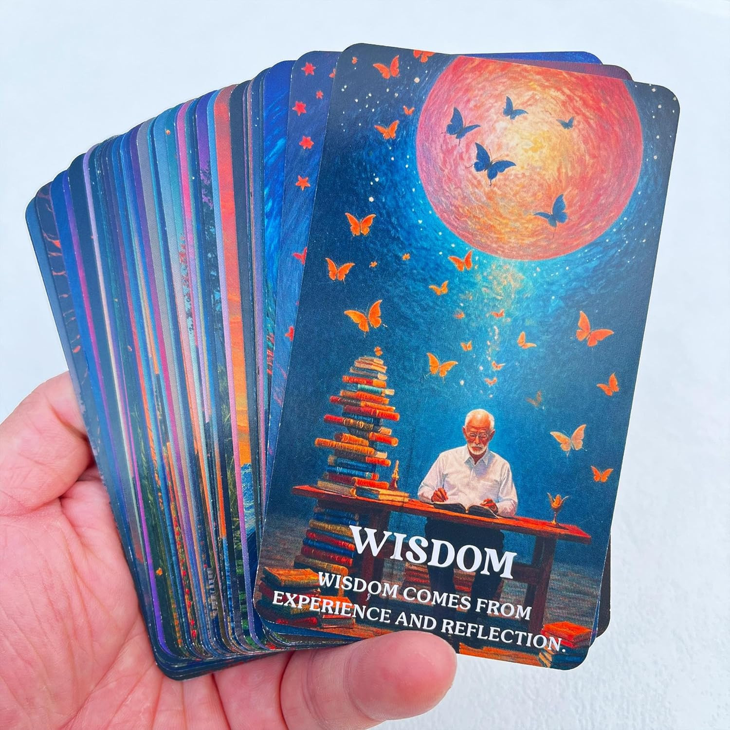 GZXINKE Cosmic Oracle Cards, Universe Message Oracle Cards for Beginners, Inner