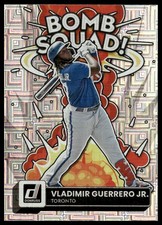 2022 Donruss #BS-2 Vladimir Guerrero Jr. Bomb Squad Vector