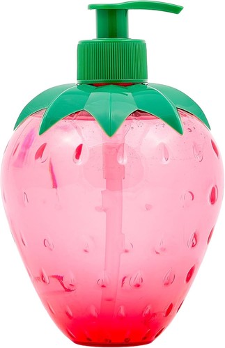 Erdbeerdekor Handseifenspender: Flasche in Erdbeerform mit Duftl... - Bild 4 von 4