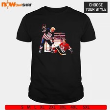 Donald Trump USA hockey vs Justin Trudeau Canada hockey shirt
