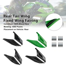 Rear Tail Wing Fixed Wing Fairing For Kawasaki NINJA ZX-4R ZX-4RR 2023-2025