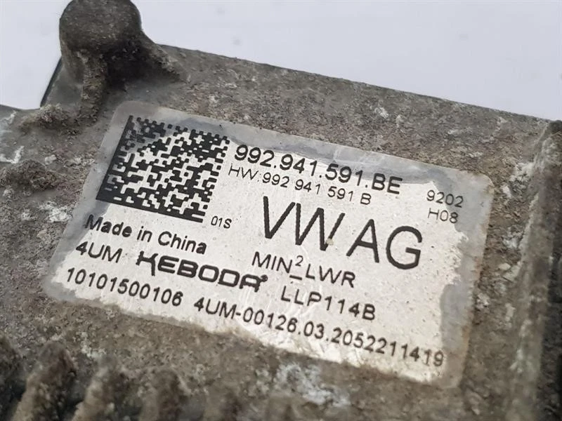 2020 VOLKSWAGEN GOLF HEADLIGHT CONTROL ECU MODULE RH DRIVER SIDE 992941591BE - Image 4 of 4