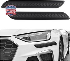 2PCS Rubber Car Bumper Guard,Anti-Collision Anti-Scratch Car Rear Bumper Protect