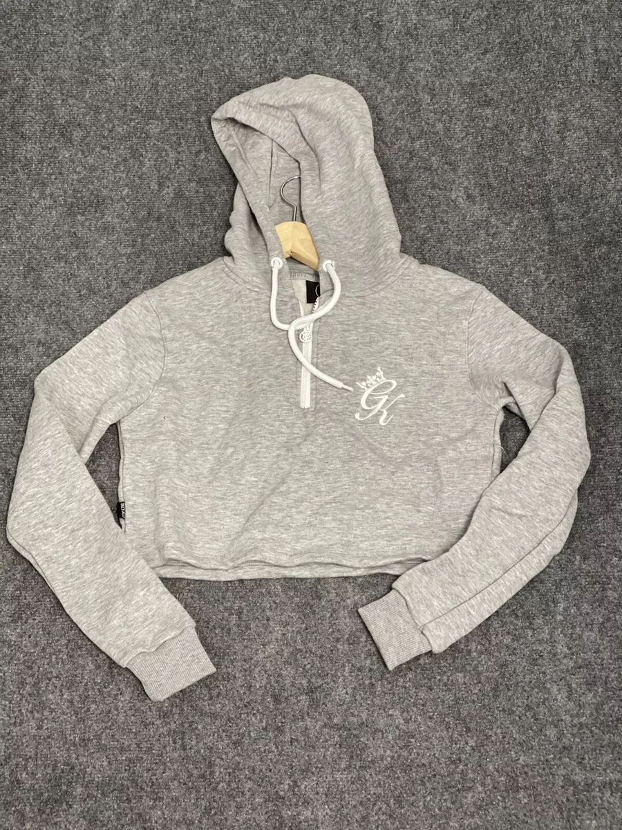 Gym king crop best sale hoodie