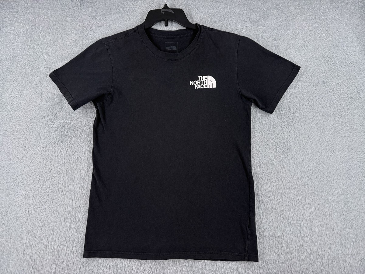 ■THE NORTH FACE■ MEN'S MEKA SHORT SLEEVE ROUND T-SHIRTDARK The North Face Shirt Men Small Black Short Sleeve Crew Neck