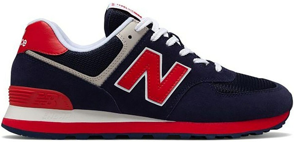 New Balance 574 \'Team Red\' sneakers New Balance Classics 574 Metallic Men main image 4
