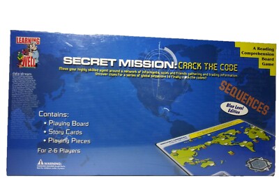 Learning Well Secret Mission Crack the Code Blue Level Edition Comprehension