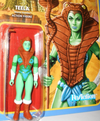 masters of the universe GODDESS Teela Green Reaction he-man super