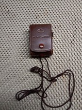 VINTAGE WALZ MOVIE METER MADE IN JAPAN WITH LEATHER CASE
