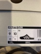 Adidas Adilette Clog Sandal Unisex Sizes Blac...