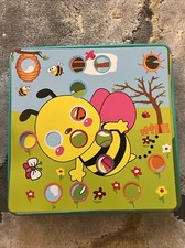 Button Art Toy For Toddler,Early Learning, Educational Mosaic Pegboard, Craft