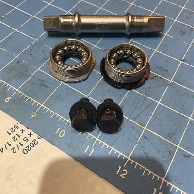 pédalier Shimano Dura Ace BB-7410 d'occasion anglais 68 1,37x24 103 mm vintage