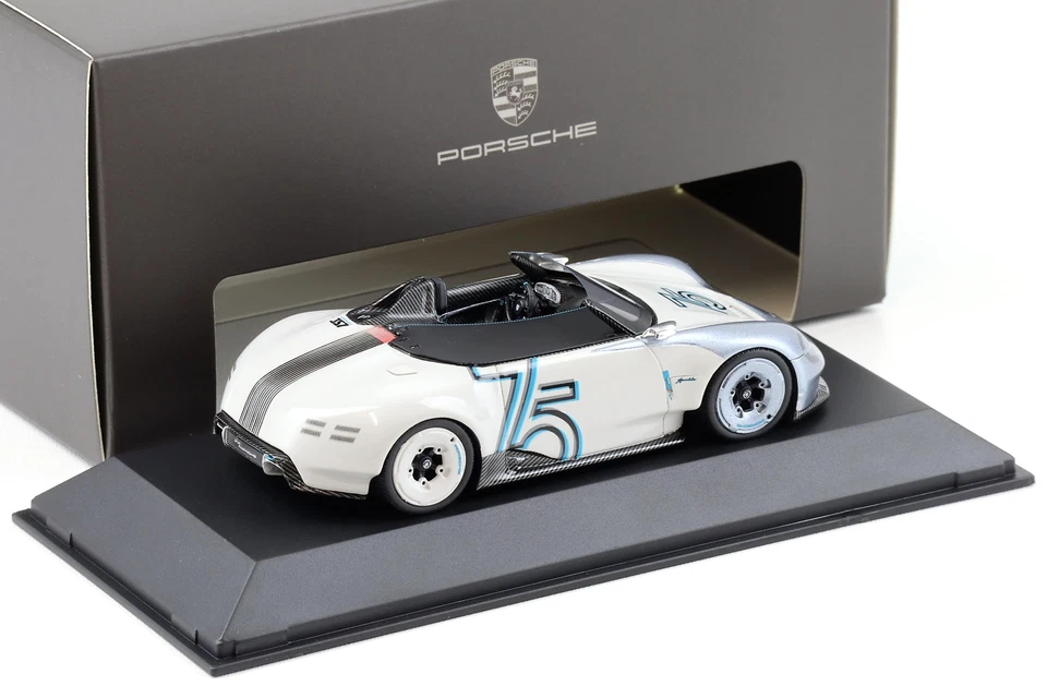 1:43 Spark Porsche Vision 357 Speedster Bianco/Nero Wap Rivenditore - Immagine 2 di 3