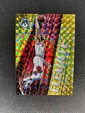 2020-21 Mosaic Zach LaVine Elevate Insert Yellow Reactive Prizm /99! Bulls