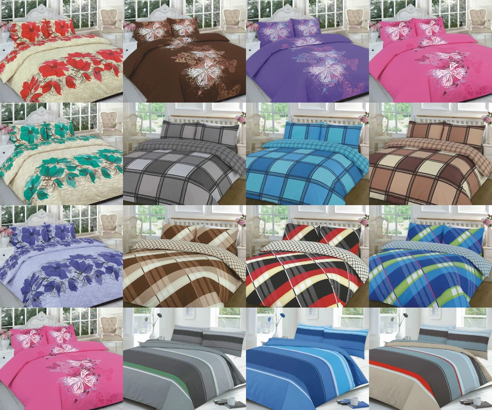 NZ SPLENDID LATEST COLLECTION DUVET QUILT COVER WITH PILLOW CASES BEDDING SETS