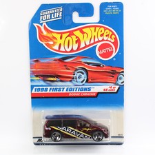 Hot Wheels 1998 - BLUE CARD COLLECTOR - DODGE CARAVAN - FIRST EDITIONS