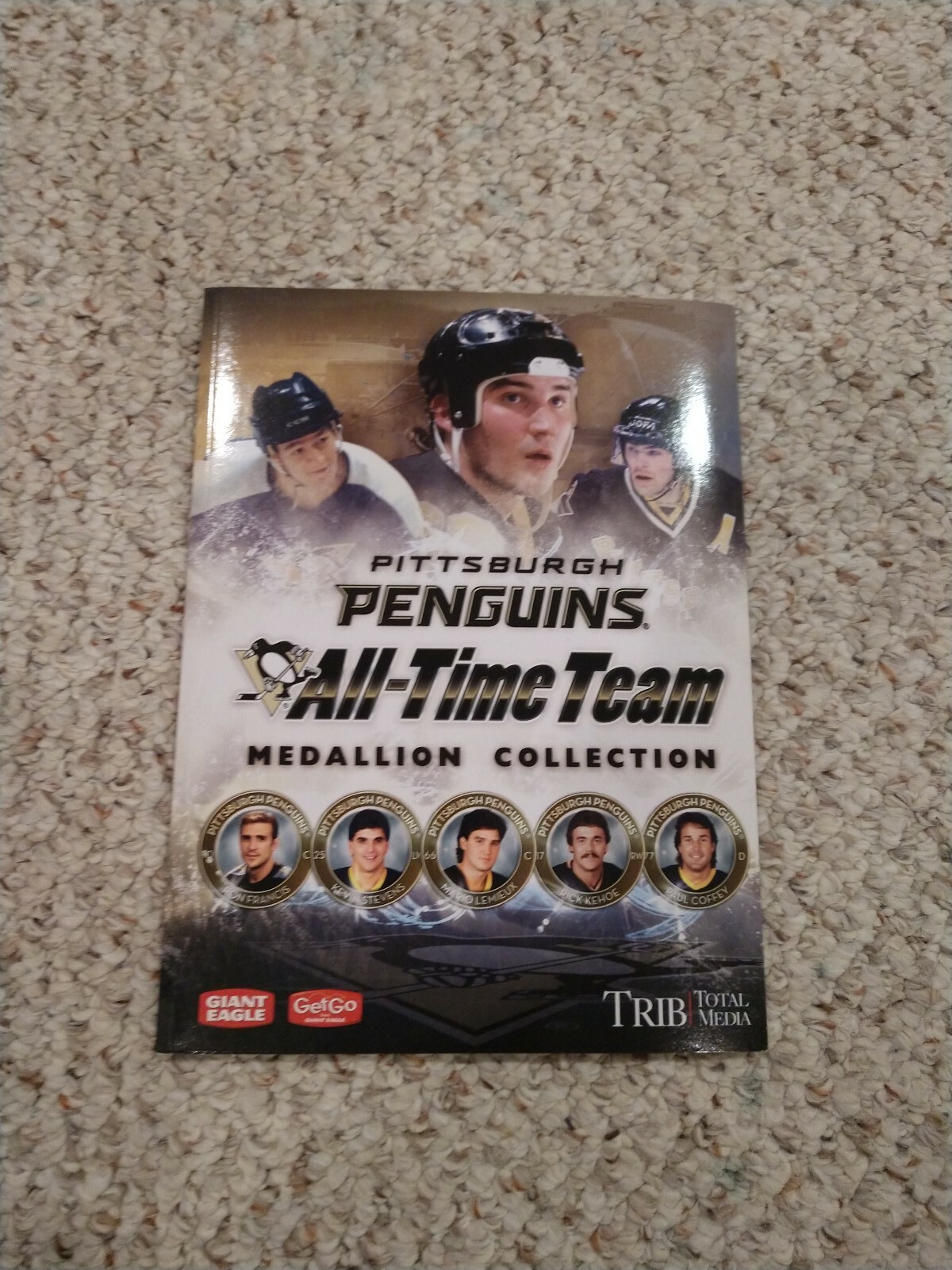 Pittsburgh Penguins AllTime Team Medallions Collection and Album Complete Set eBay