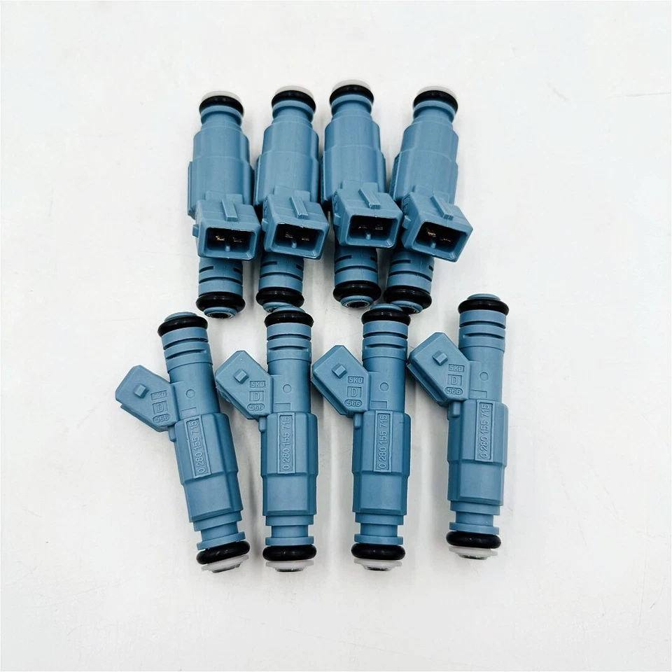 Inyectores de combustible 8 piezas para Dodge RAM 1500 2500 3500 1996-99 5,2 L 5,9 L #0280155715 Foto 3 de 4