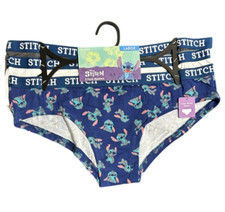 Stitch 3 Pack Hipsters Size L