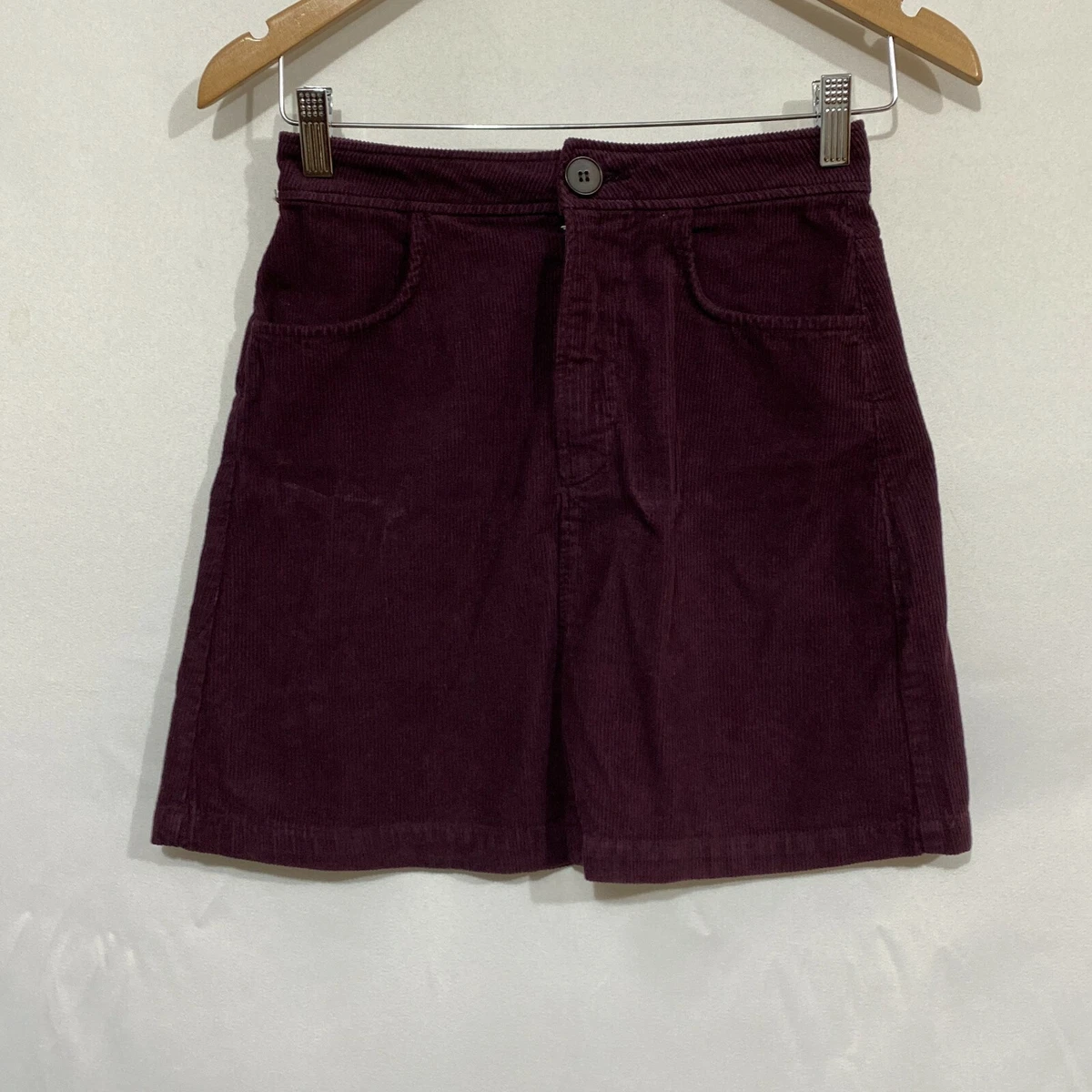 Women's corduroy skirt clearance zara