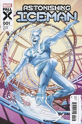 Astonishing Iceman #1 1:25 Incentive Greg Land Variant Cover