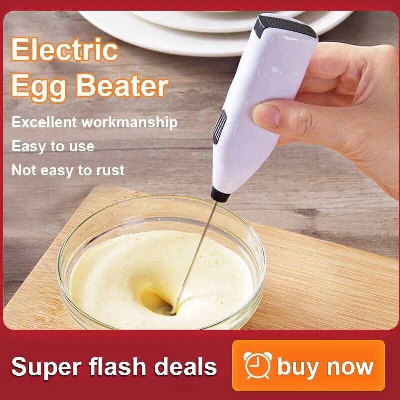 Mini Whisk Hand-held Home Electric Milk Frother Coffee Blender